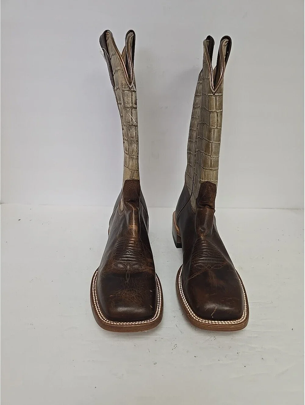 Shyanne Women's Wilder Western Boot Wide Square Toe -Bbshysp20p6-2 Brown 8.5M